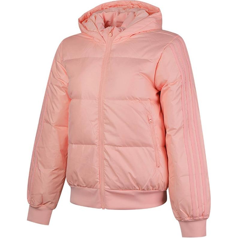 adidas Neo Sports пуховик с капюшоном женские куртки ярко-розовый EI4406
