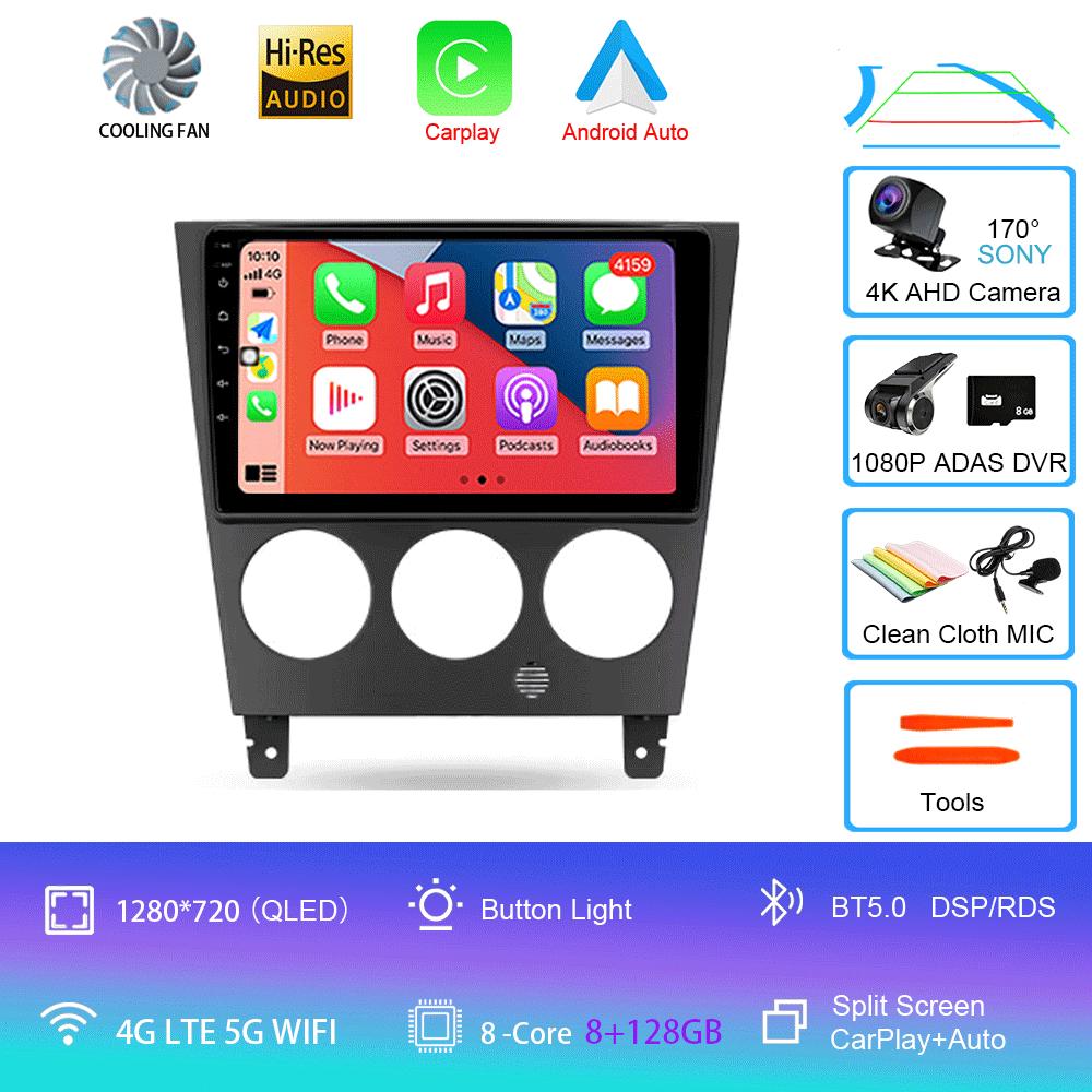 Car Radio Android 14 For Subaru Impreza GD GG 2002 - 2007 Navigation Multimedia Player Stereo WiFi+4G Video Head Unit BT DSP DVD