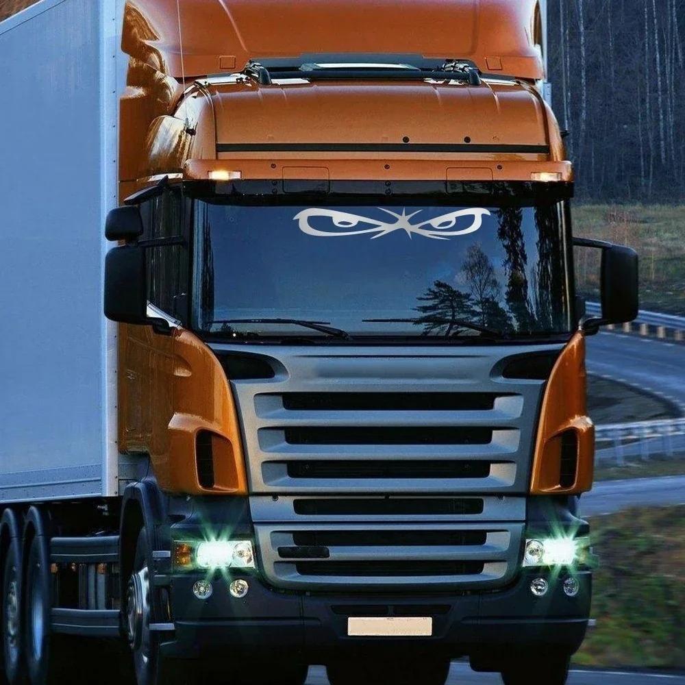 Наклейка на лобовое стекло автомобиля 'Сглаз' Виниловая наклейка Для Scania Volvo FH MAN DAF Грузовика Большого Тяжелого Грузовика Декоративные Аксессуары