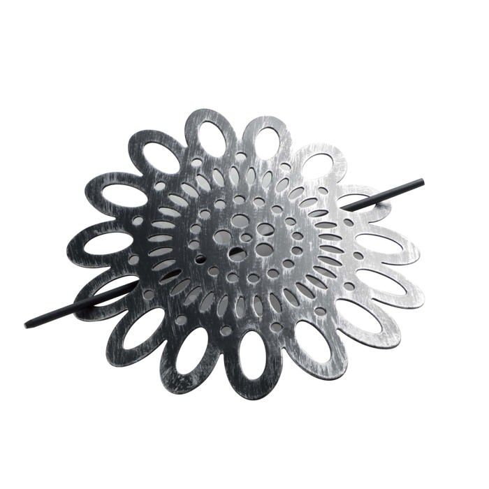 Embrasse Bicolore Mandie noir/argent