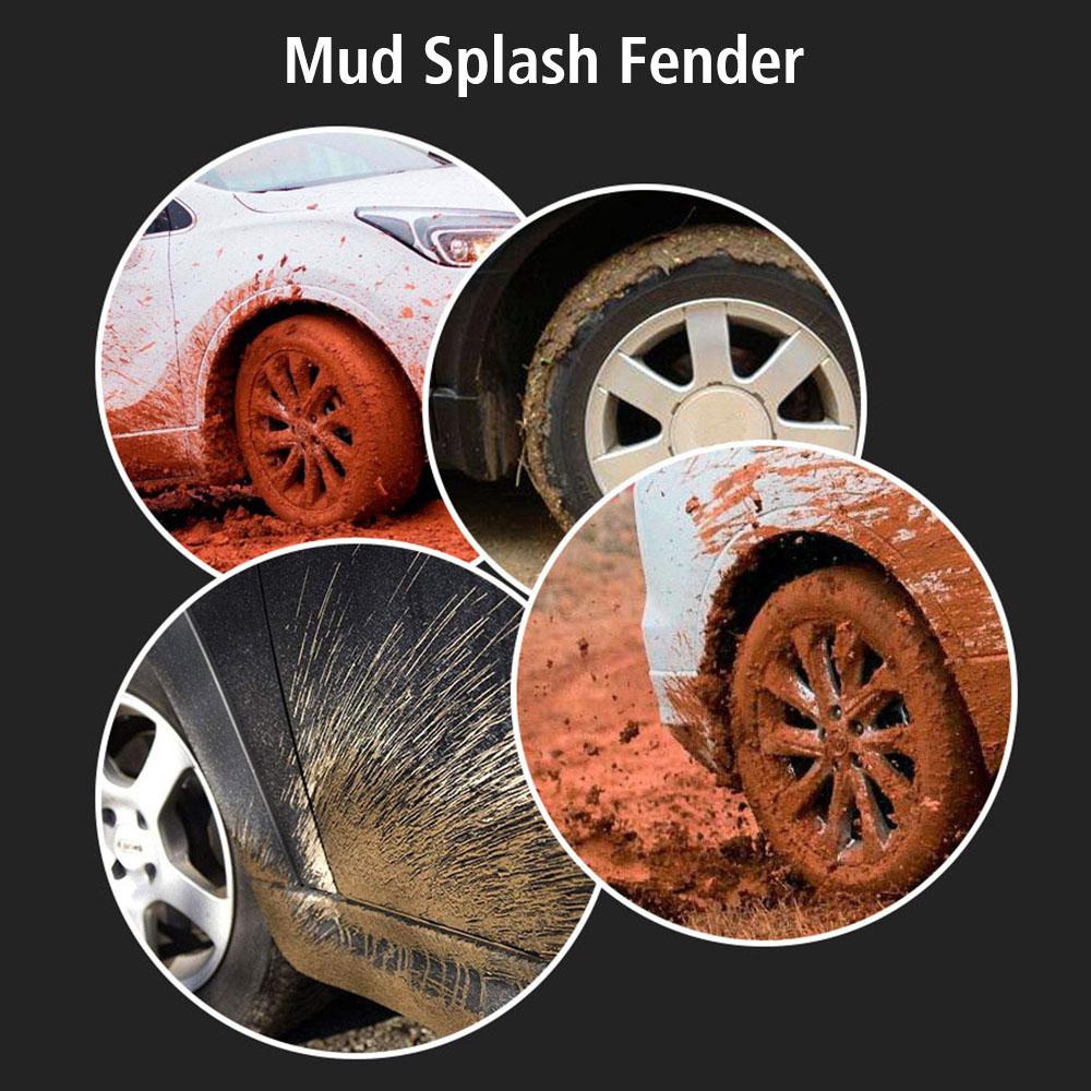 4Pcs/set Splash Guards Mud Flap Fender Car  Mudguards Automotive Modification Universal Front Rear Mud Flaps Car Accessories