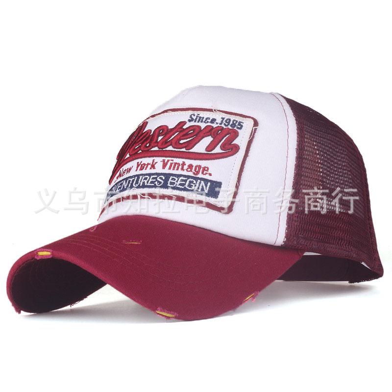 Новая кепка-сетка с нашивкой, бейсболка, модная мужская и женская кепка, горячая распродажа