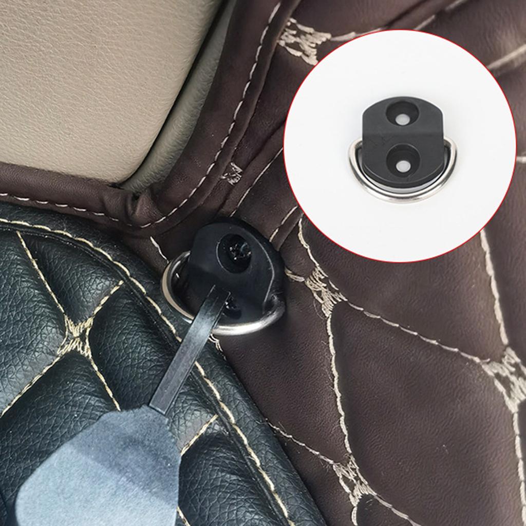 Упаковка из 4 сеток для багажника автомобиля с крепежными винтами. Крюк для сетки для багажника автомобиля с набором винтов для управления грузом.