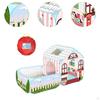 Kids Play Tent Indoor Playhouse, Foldable Toy House, Portable Children Princess Castle