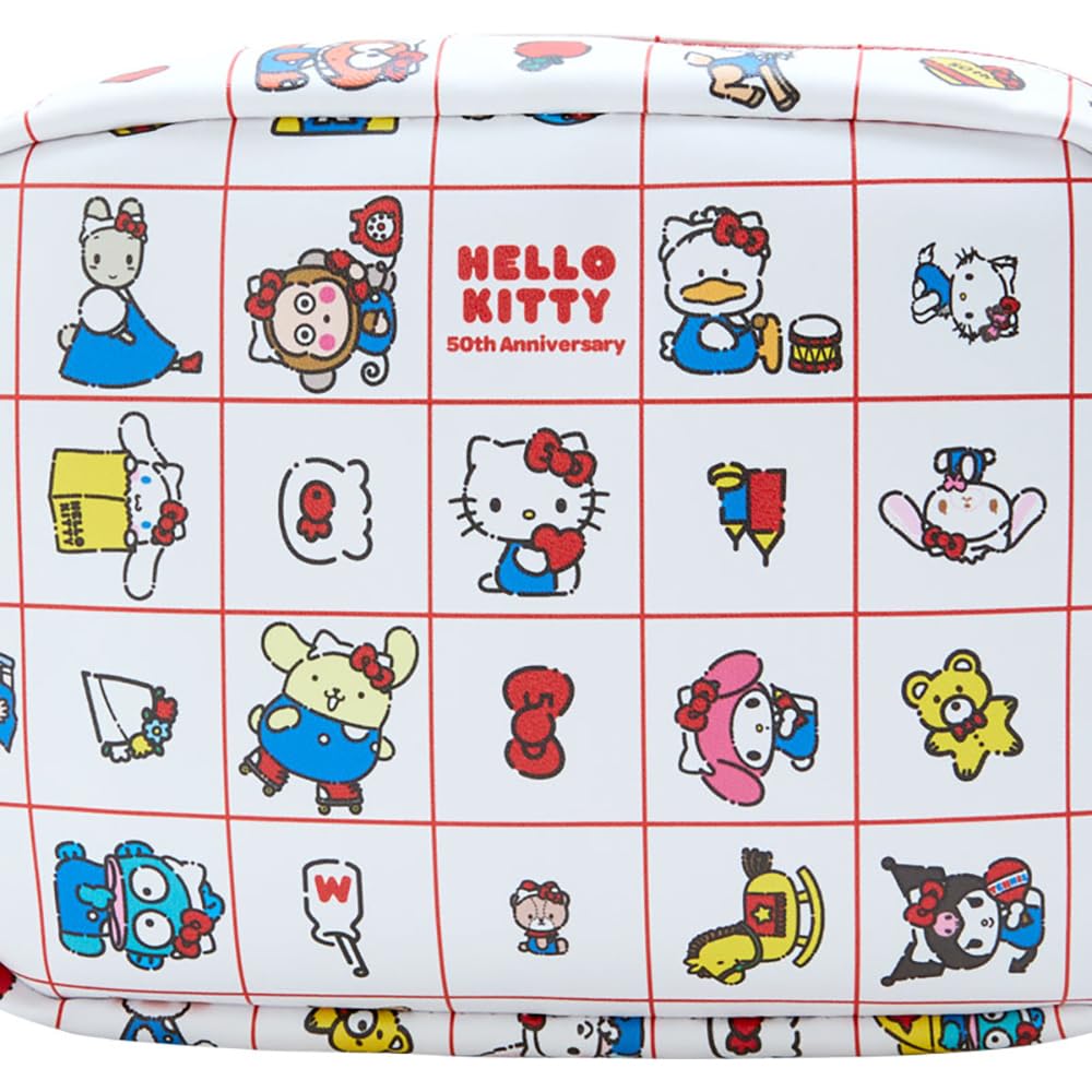 Sanrio Sanrio Characters Pouch HELLO 13 X 18 X 6 Cm Character SANRIO 129658 Everyone!