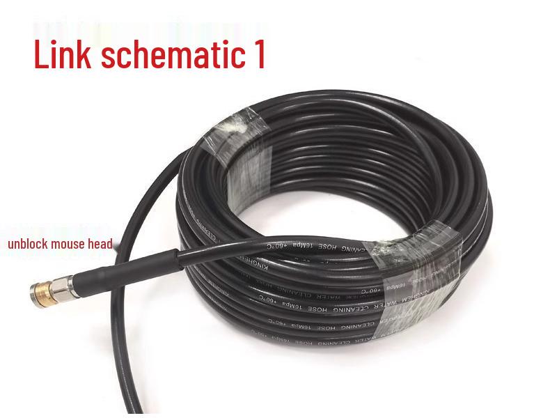 Высоконапорная 360° вращающаяся машина для прочистки труб для автомойки и очистки канализации