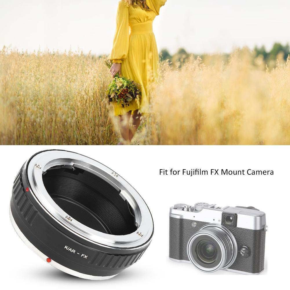Кольцо-адаптер для крепления объектива Fikaz k AR FX для объектива Konica на камеру Fujifilm FX Mount