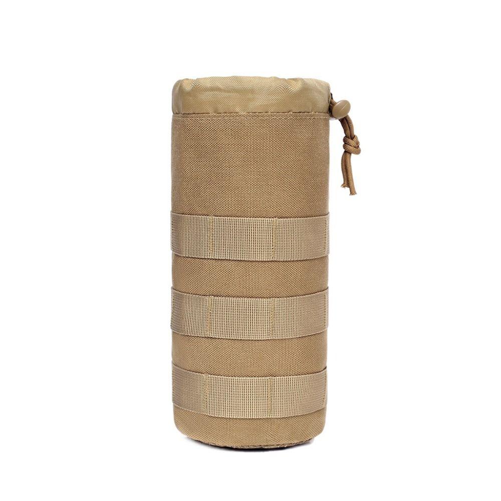 Molle System Outdoor Kettle Carrier Bag Water Bottle Bag Multifunction Hiking Bottle Pouch Unisex