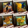 Vincent van GGogh Cushion Cover Reversible Soft Durable Pillow Cover Home  Car MultiScene Use for Daily Comfort