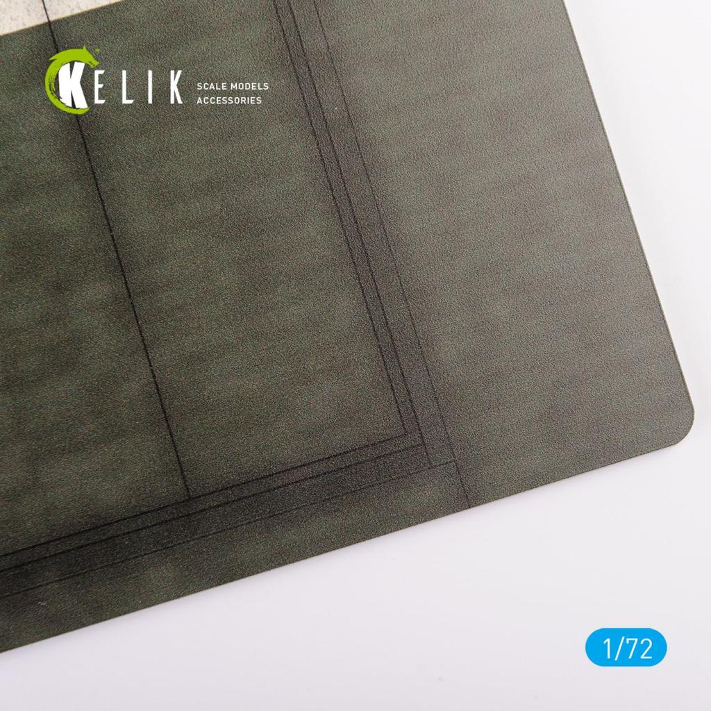 Reskit Британский HMS Argus 1943 Палуба полетов Тип 1 280 x 180мм Подставка для демонстрации RSKKS72053 1/72