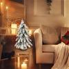 Artificial Xmas Tree 45cm Versatile Mini PVC Simulation Decorative Xmas Tree Tabletop Ornament White