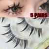 Wet Wet Eye Lashes Japanese Fake Lashes Handmade False Eyelashes  for Comic Cosplay