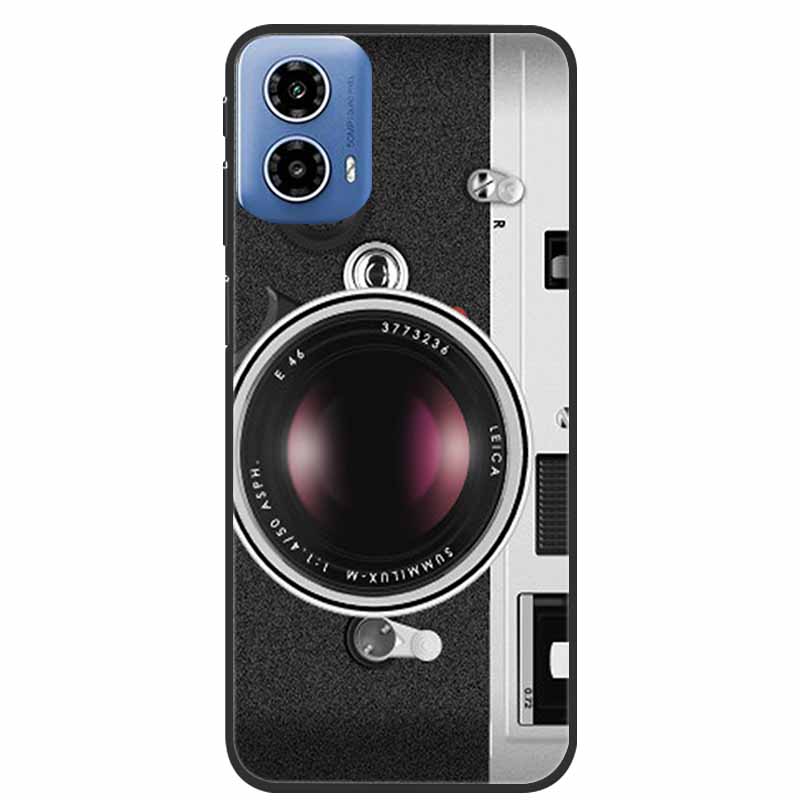 Чехол для Moto G34 5G Роскошный ТПУ Силиконовый Мягкий Задний Чехол Чехлы для Телефона для Motorola MotoG34 Мультяшный Защитный Ударопрочный Fundas