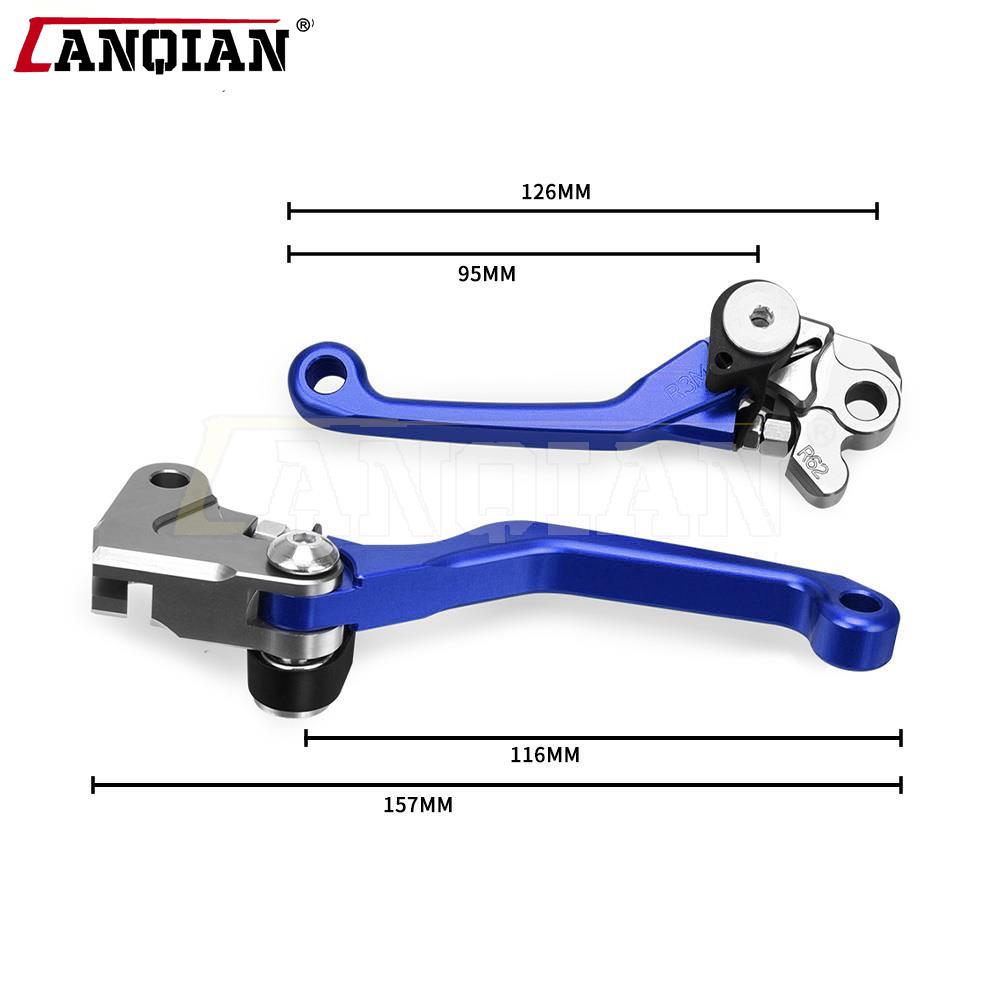 WR450F Dirt Bike Brake Clutch Levers Stunt Clutch Easy Pull Cable System Set For YAMAHA WR 450 F 2001-2023 Motocross Accessories