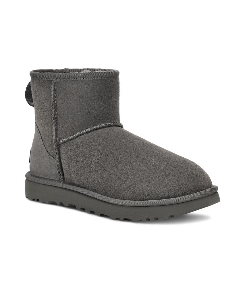 Ugg [Women] Overlock Stitch Mini Boots (Classic Mini Ii) - Grey / 1016222-Grey