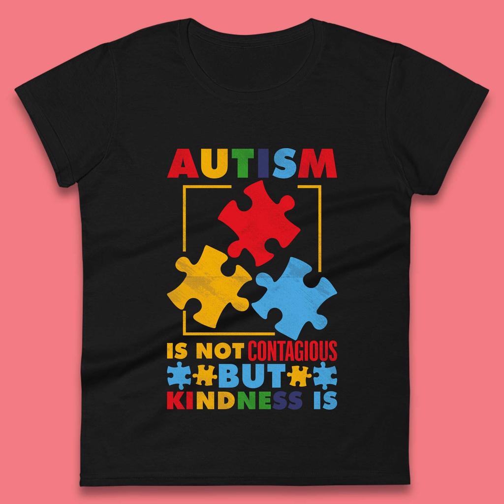 Autism Kindness Womens T-Shirt Mens Tops Tees Unisex