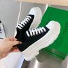 Autumn New Thick Soled Canvas Shoes Female Couple Casual Shoes Fashion Men Women's Fashion Canvas Sneakers C1208