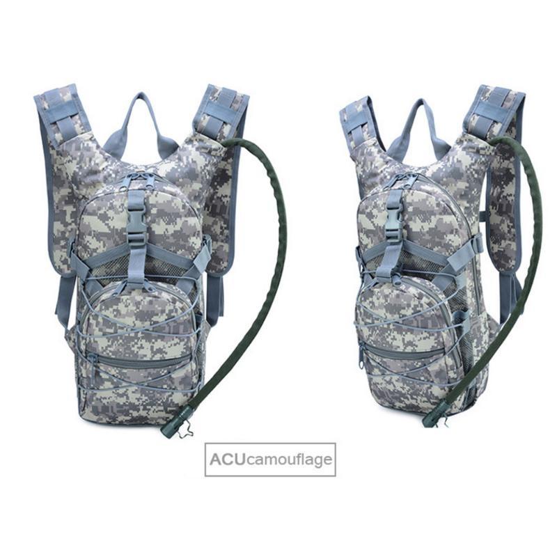 3L Running Water Bag Hiking Hydration Backpack Military Camel Rucksack for Camping Outdoor Fishing Cycling Water Pouch