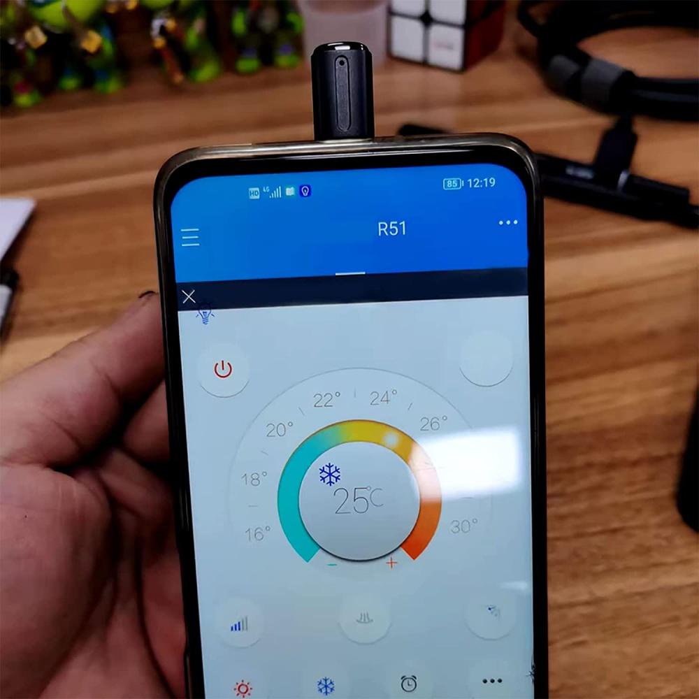 Universal Mini Smart IR Remote Controller Wireless Adapter Smartphone Infrared Controller Adapter for Using In Control Most Home Appliances