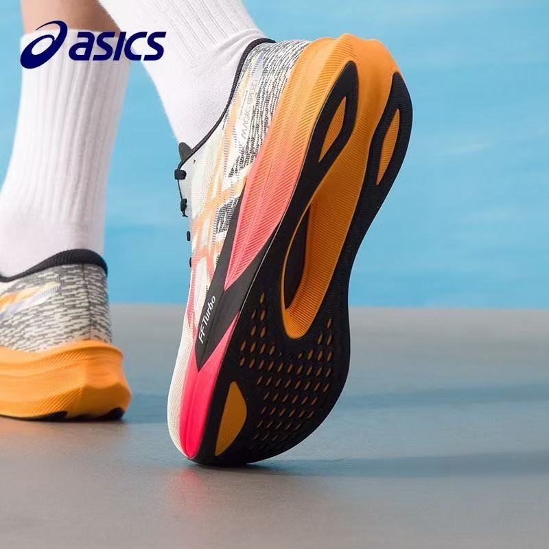 Asics MAGIC SPEED 4 Тканевая амортизация Низкие FLYTEFOAM Тренировочные для бега на длинные дистанции Гонки Беговые кроссовки Мужские 1011C178-200
