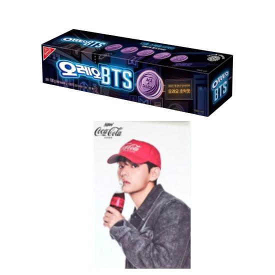 2026 BTS × OREO Вкус Хотток 100г Корейское Ограниченное Издание Печенье-Закуска | K-POP Коллаборация