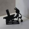 Забавный 3D-печатный держатель для рулона бумаги в виде муравья Черный Милый Муравей Держатель для салфеток Декоративный Пластиковый Держатель для салфеток в форме муравья Туризм