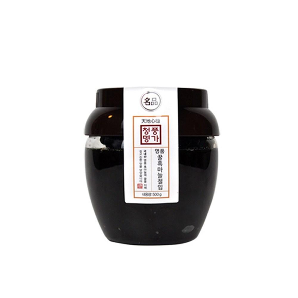 Cheongpung Myeongga Domestic Honey Black Garlic Pickles 500g 1