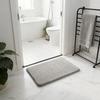 Коврик для пола Машинная стирка Толстый Плюшевый Коврик для ванной Супервпитывающий Быстросохнущий Мягкий Нескользящий Коврик для душа