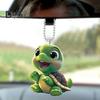 Подвеска для автомобиля из акрила в виде реалистичной черепахи с цепочным ремешком, легкая, висит на деревьях, дверях, окнах, стенах, наплечной сумке, школьном портфеле, украшение, подвеска