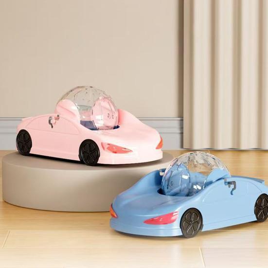 Мяч для бега хомяка, игрушка, прозрачный мяч, колесо для упражнений хомяка, обзор 360 градусов, бесшумное колесо для фитнеса для маленьких домашних животных