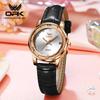 Elegant Women Quartz Watches Sparkling Rhinestone Dial Calendar Waterproof Casual Dress Wrist Watch