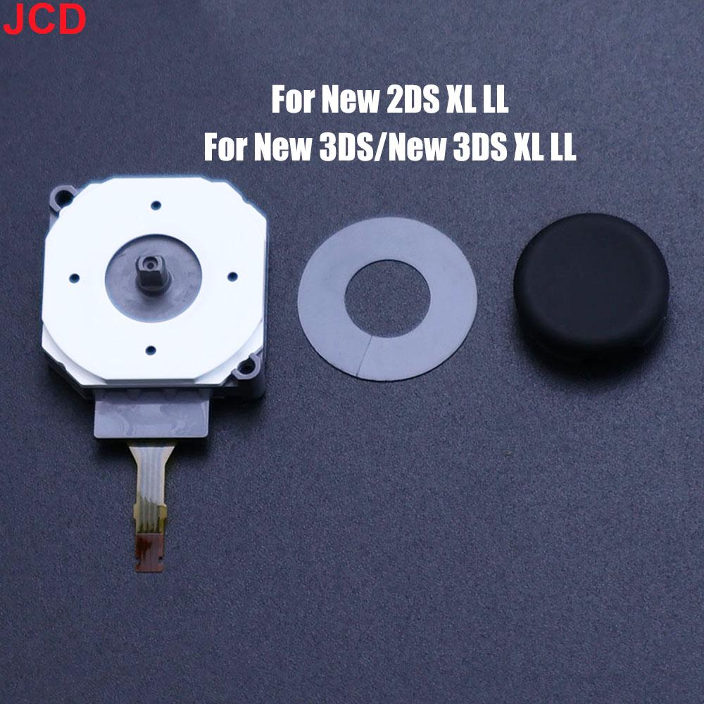 JCD 1set For 3DS 3DSXL 3DSLL Controller Analog Dust Ring PAD Rocker Stick Cap For New 2DS 3DS LLXL 3D Thumbstick Joystick Button