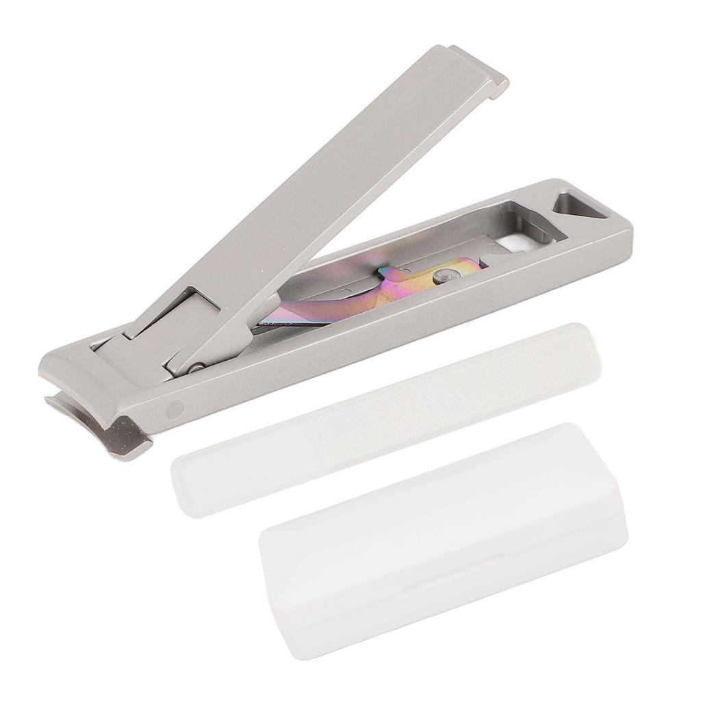 Foldable Nail Clippers Stainless Steel Portable Ultra Thin Pocket Fingernail Trimmer Manicure Tools