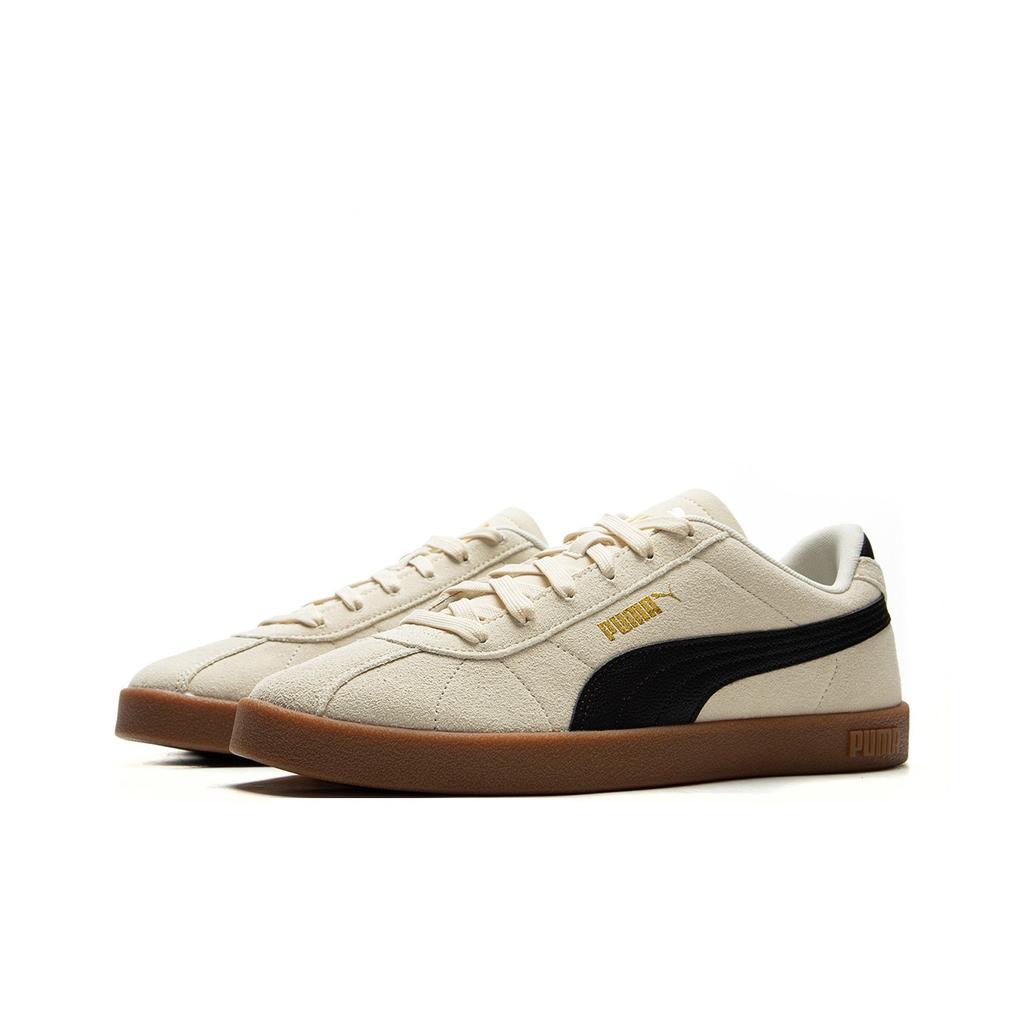 Puma Кроссовки Club 2 Alpine Snow черные унисекс кремово-золотые 397444-07