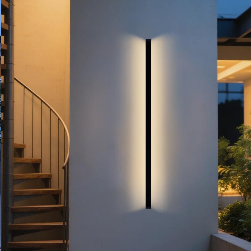 Outdoor Porch Light Long Wall Light Modern Long Strip LED Indoor Lighting Wall Lamp Scon 55cm-145cm 220V Decoration Lamp