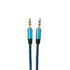 Male Nylon Earphone Micphone Adapter 3.5 Mm Audio Cable Cable Cord Adapter Digital Cables Aux Cable