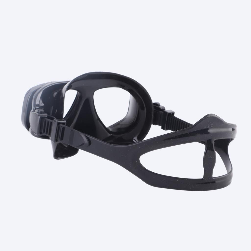 Diving Glasses with Adjustable Strap Swimming Goggles Eye Nose Cover Silicone Snorkeling Gear for