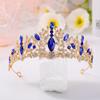 Bridal Crown Tiara Sweet Rhinestone Korean Style Light Luxury Simple Princess Wedding Crown Wedding Hair Accessories Accessories Headband