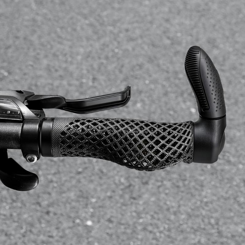 Эргономичный набор из 2-х заглушек на руль велосипеда для ежедневных поездок, нейлоновые зажимы на руль, поддерживающие хват, которые помогают снизить давление на руки при ежедневной езде