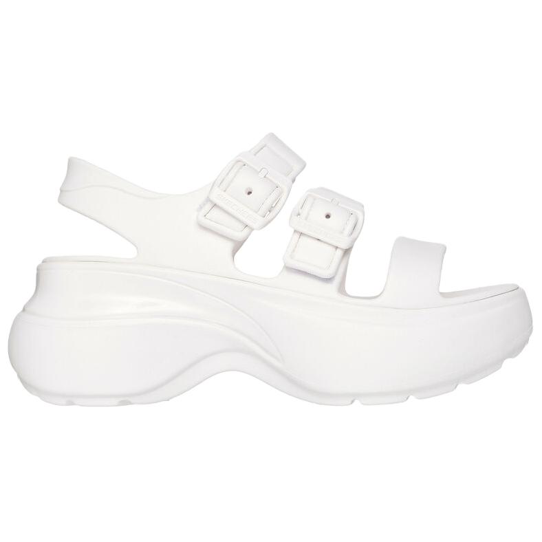 Skechers Foamies Tai - Получите Реально Мягкие Удобные Повседневные Пляжные Сандалии Женские Сандалии Белые 111619-WHT