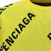 Balenciaga Крупная вязаная кофта оверсайз с принтом логотипа по всей поверхности 657401T32007440