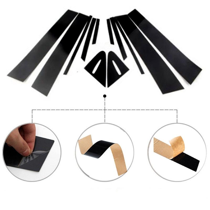 Автомобильные стойки стойки двери, окна, накладка, наклейки, наклейка для Toyota Corolla E210 хэтчбек 2019-2023, автостайлинг