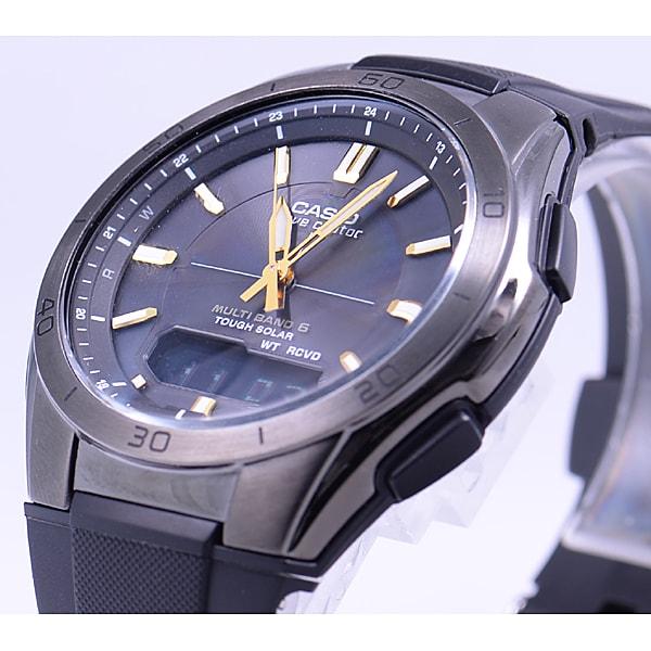 Мужские наручные часы Casio Wave Ceptor Solar с радиоконтролем Multiband 6 WVA-M640B-1A2JF