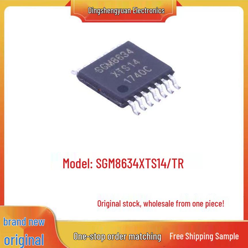 Новая микросхема операционного усилителя SGM8634, корпус TSSOP-14