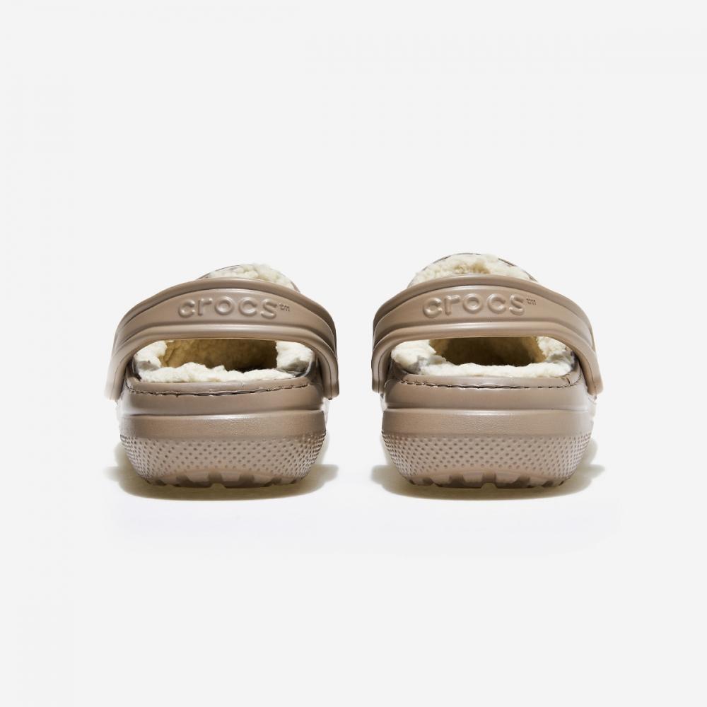Crocs Классические сабо с подкладкой Crs203591 Mushroom Bone