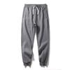 Sports Pants Men's Fall and Winter New Arrival Velvet Pants Thickened American Heavy Weight Embroider Sweatpants Export Men's Casual Pants