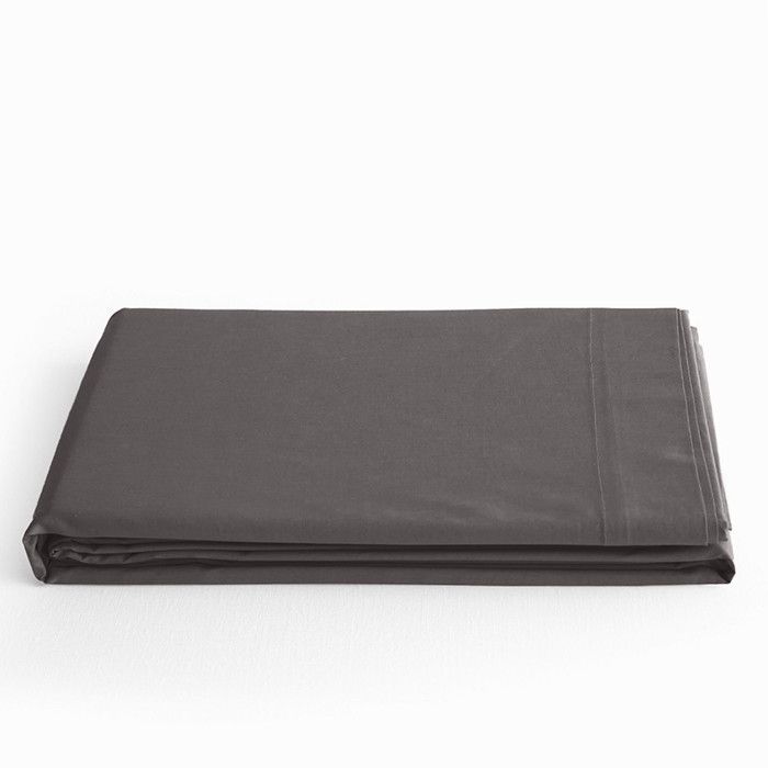 Drap plat "Prémium" pour lit 1 place & 2 places - Prémium Ardoise - 240 x 300 cm pour lit 2 places