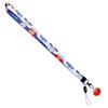 Cartoon Mobile Phone Lanyard, Cute Pendant, Wide And Flat Braided Belt, Lanyard, Key, Badge, Card Cover, Neck Lanyard.