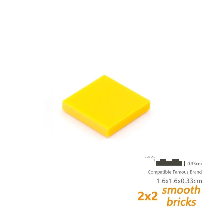 10PCS Puzzle Particle 3068 2x2 Tire Building Blocks Kit High-Tech Board Light Panel Bricks Toys Children Gifts