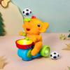 Musical Walking Elephant Toy Light Up Singing Toy Battery Operated Electric Elephant Musician Toy Educational for Boys Girls